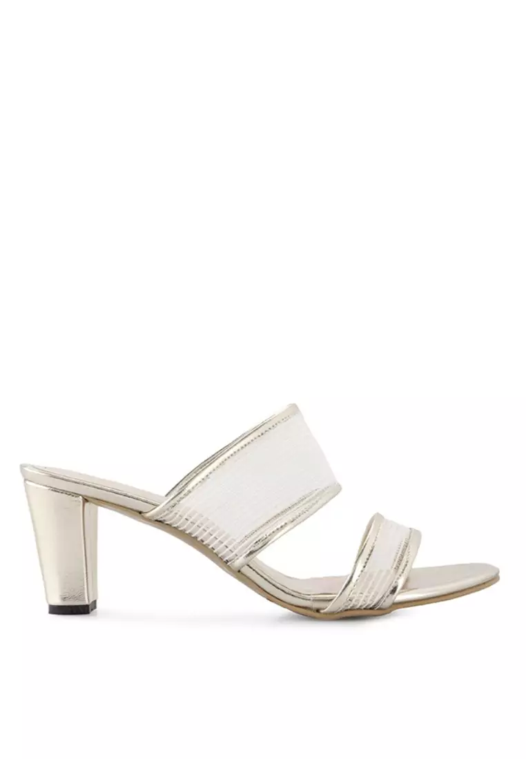 Thalia Sandal Slop  Wanita Hak 7 cm