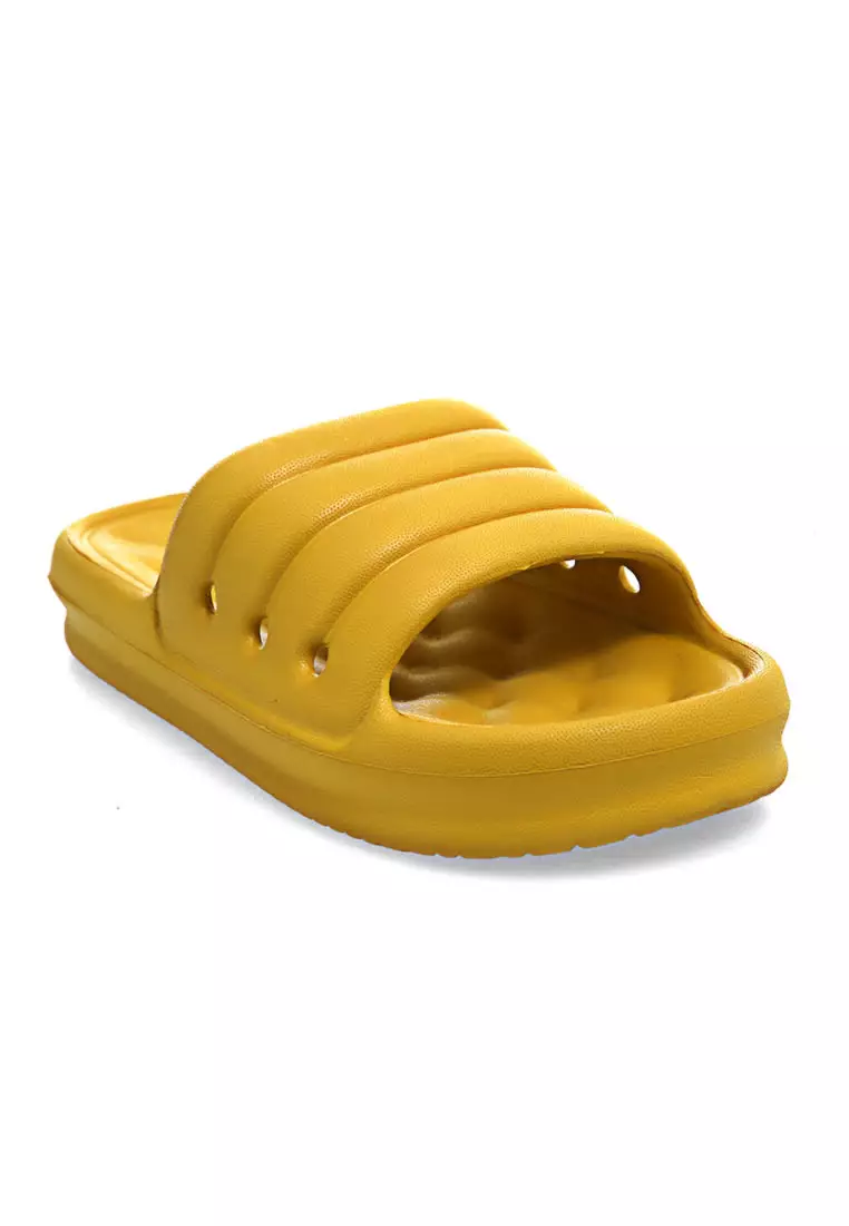 Coots Sandal Rumah Unisex Anti-Slip Slippers Comportable Casual Material EVA Soft ORIGINAL - Yellow