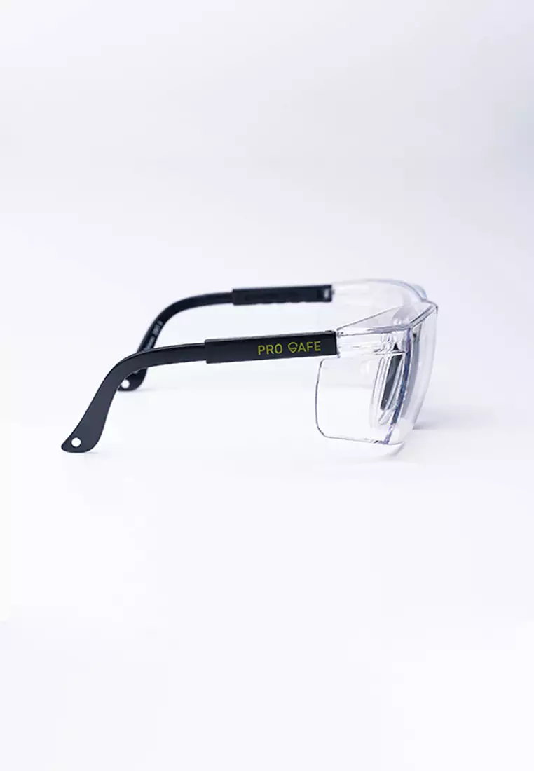 ProSafe Shield (Clear) RX-insert Safety Goggles/Glasses for Men/Women