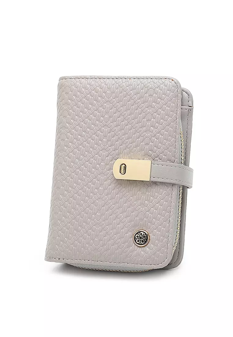 Women's Short Purse / Wallet - Grey