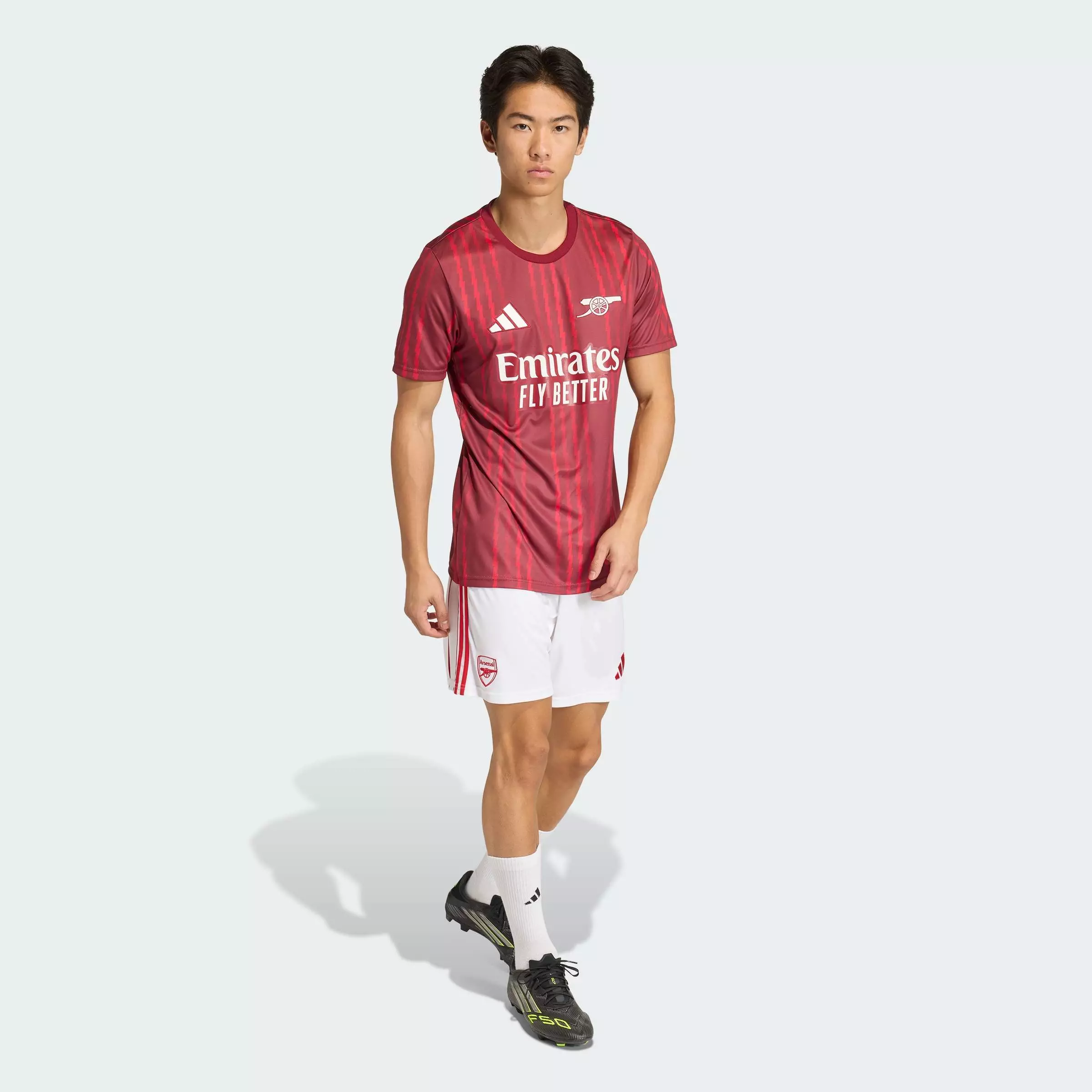 Football Arsenal FC 26 Pre-Match Jersey Men Burgundy JZ6906