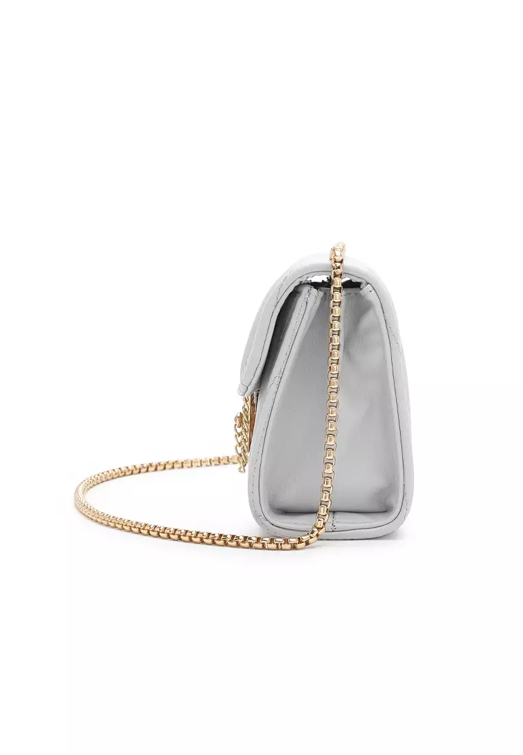 Chain Handbag - Grey