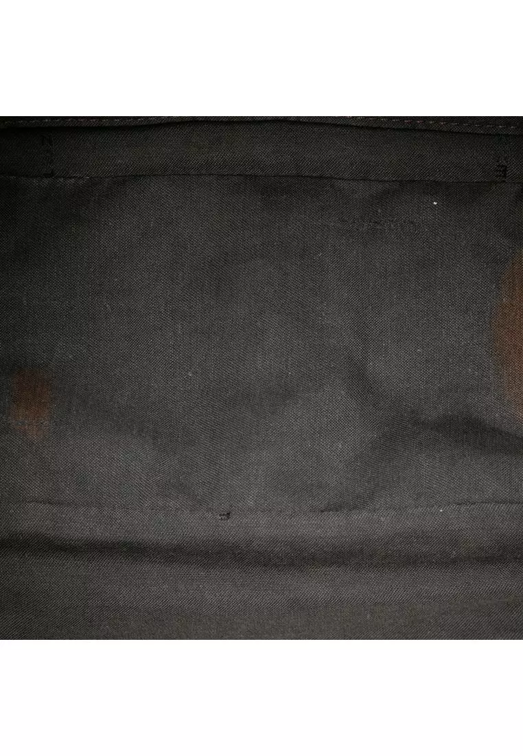 Pre-Loved Fendi Zucca Suede Chef Tote
