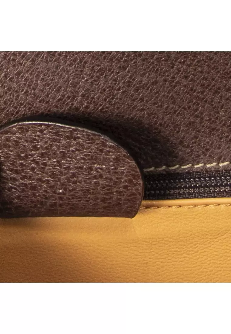 Pre-Loved Small Bamboo Top Handle Flap