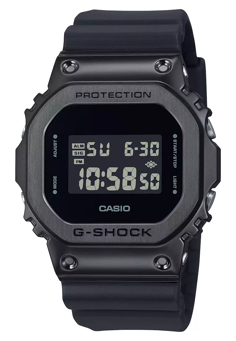 G Shock Steel Bezel Men's Casio G-Shock Analog-Digital Stainless