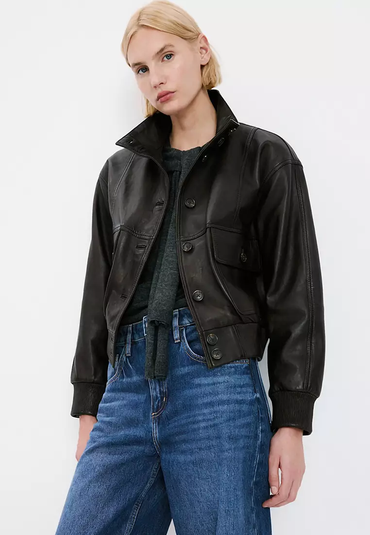 High-Waisted Barrel Jeans