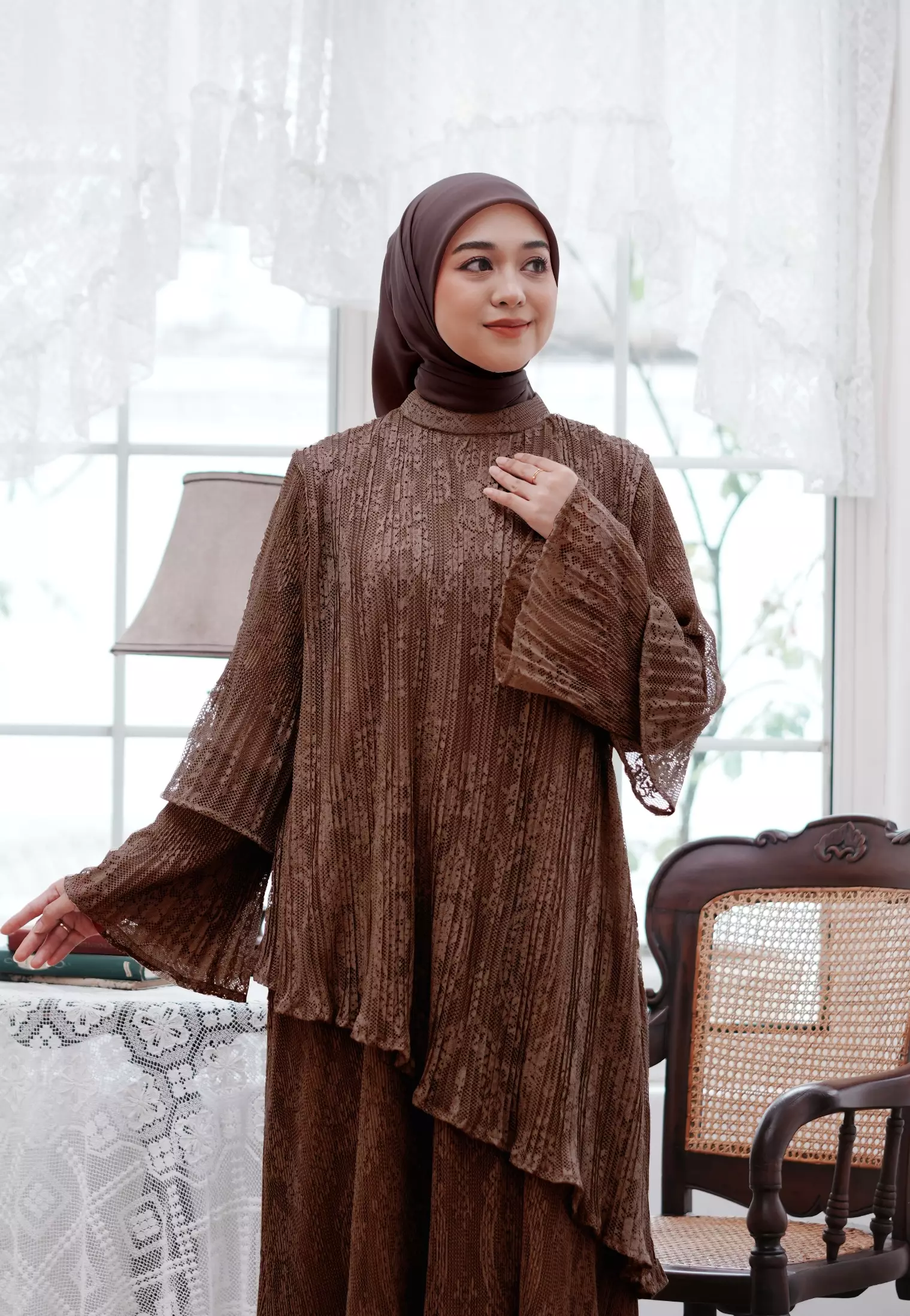 Damara Dress - Chocolate