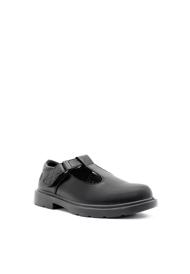 Hush Puppies Lily T-Bar Plain Toe Girl's Shoes