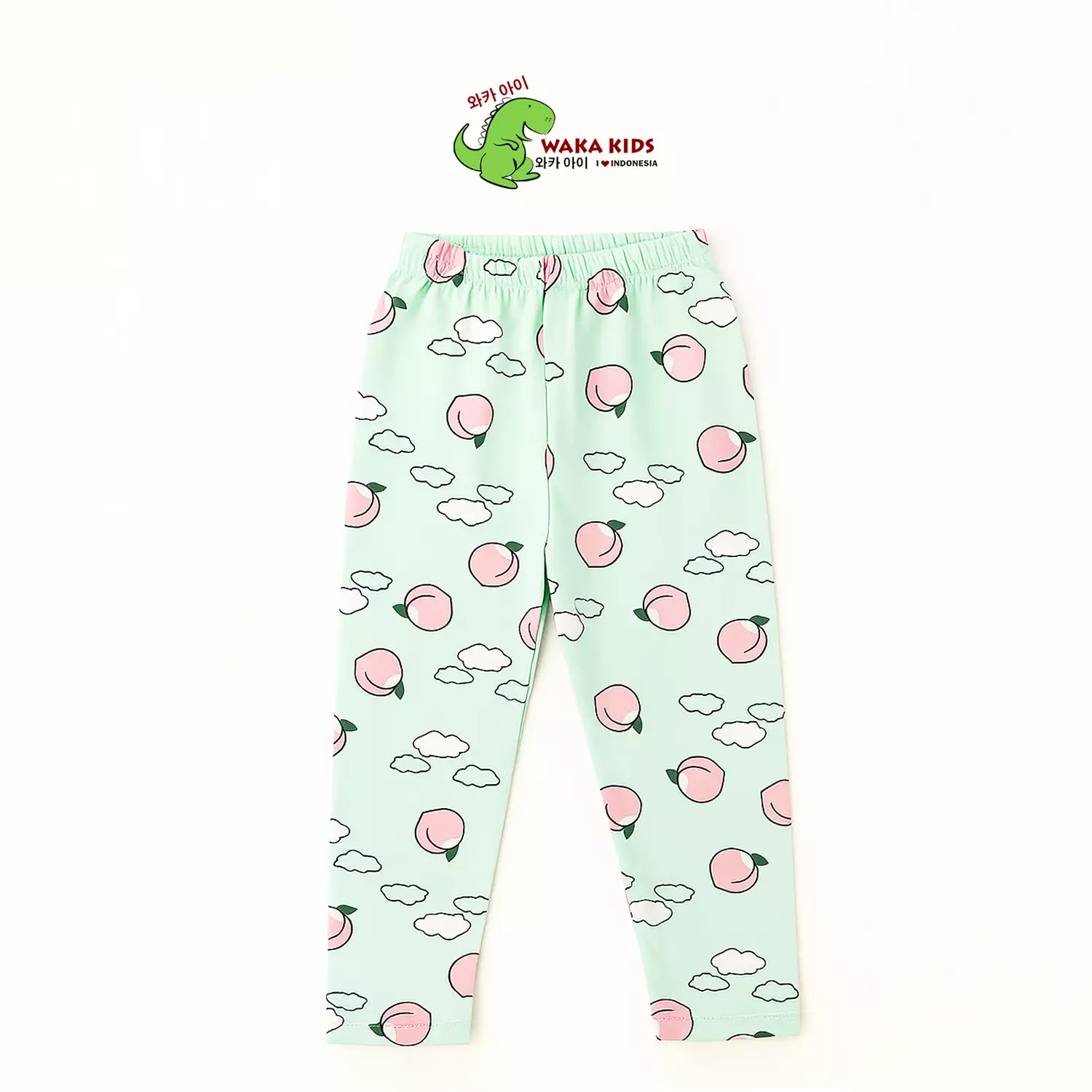 Wakakids Piyama Anak Cotton Setelan Baju Tidur Lengan Panjang Pajama Set Sleepwear Motif Little Girl Bahan Adem dan Lembut Venrz 4498