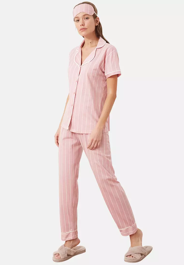 Striped Pajamas Set