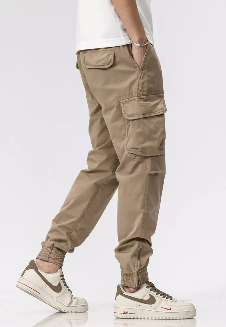 Versatile Pockets Cargo Pants GJL688