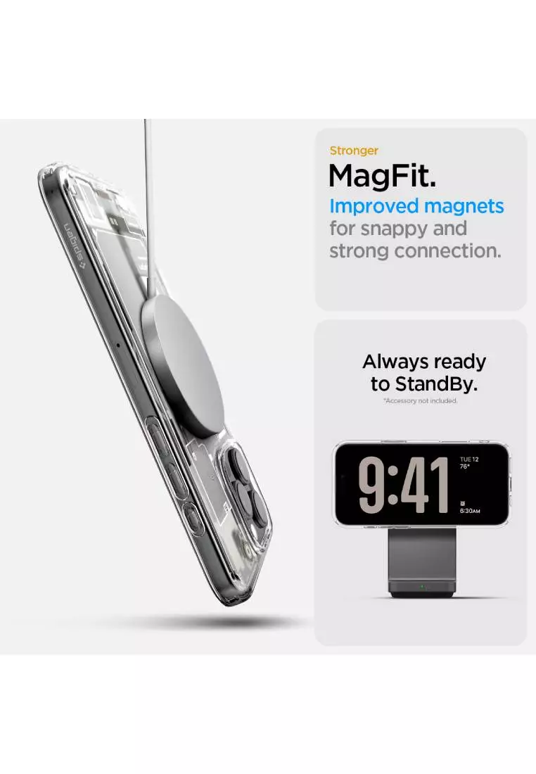Buy Spigen Spigen iPhone 16 Pro Max Case Ultra Hybrid MagFit Zero One ...