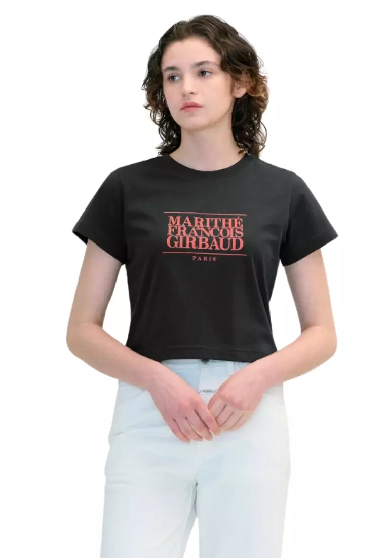 ★Marithe + Francois Girbaud★ POCKET LOGO TEE charcoal MFG4 CLASSIC LOGO TEE black - MARITHÉ+FRANҪOIS GIRBAUD