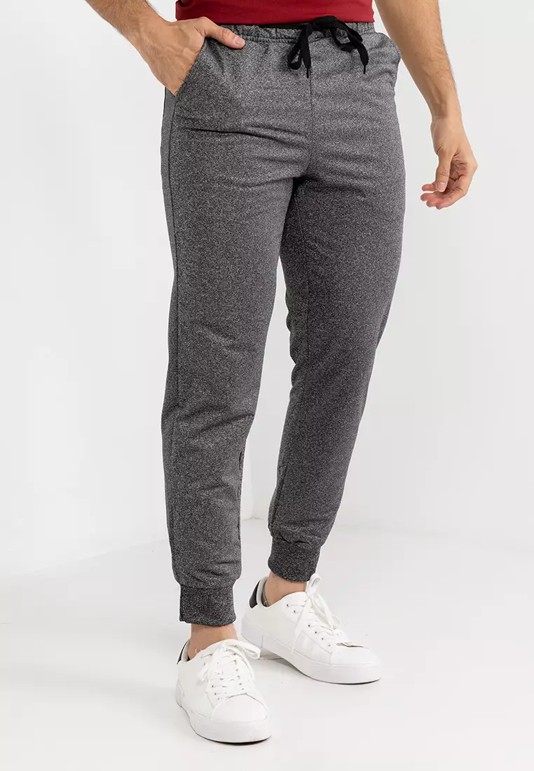 Grey Slim Fit Sweat Wear For Men Plus MAN Dash Skinny Fit Jogger