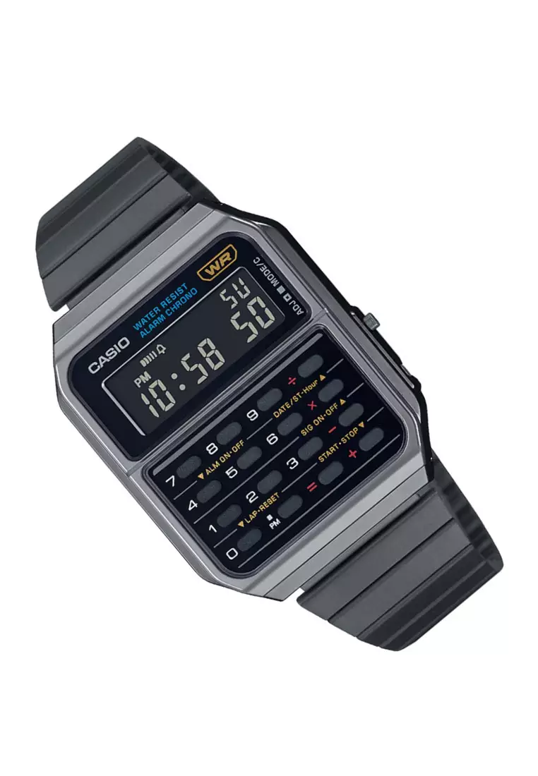 Digital Calculator Watch CA-500WEGG-1B
