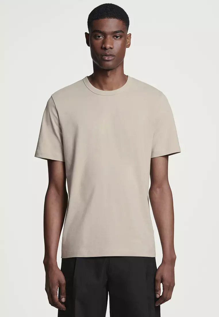 Regular Brushed-Cotton T-Shirt