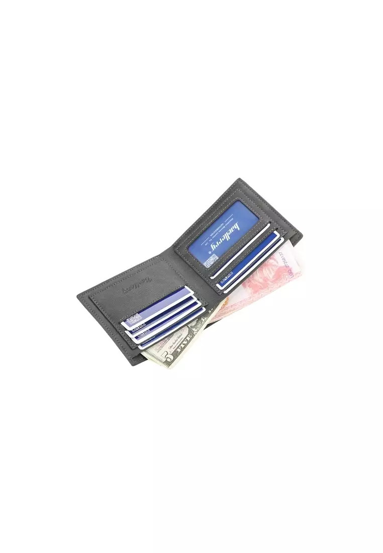 Dompet Lipat Pria Model Lipat Halus PU Leather Quality Premium Original