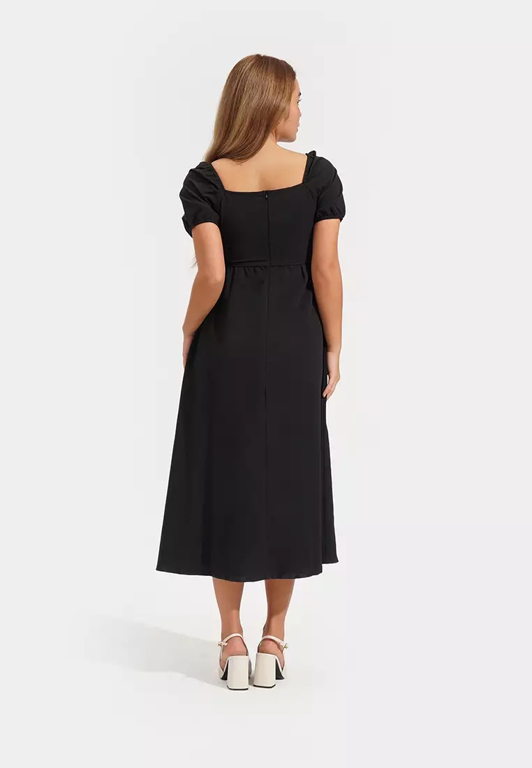 Joyce Black Mini Halter Sheath Dress – Mossimo PH