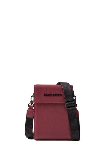 Braun Buffel red Loge Mini Crossbody Bag 22D22AC2ACFBECGS_1