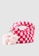 Urban Revivo red Checkered Mini Bag With Charm F8170ACCC58840GS_2