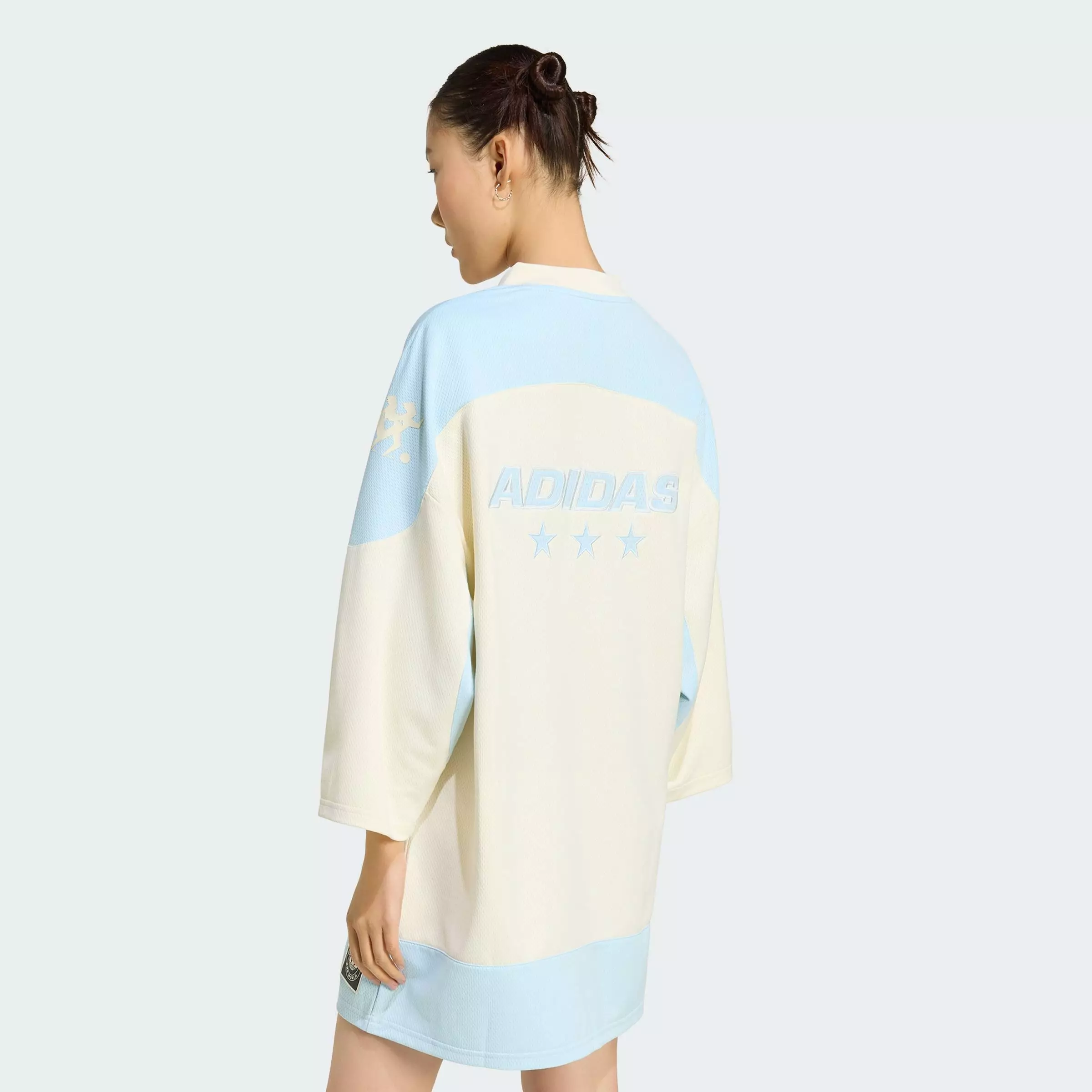 Lifestyle ORIGINALS HOCKEY JERSEY DRESS Women Blue KU9203