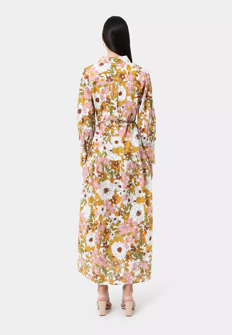 Blythe Printed Cotton Dress