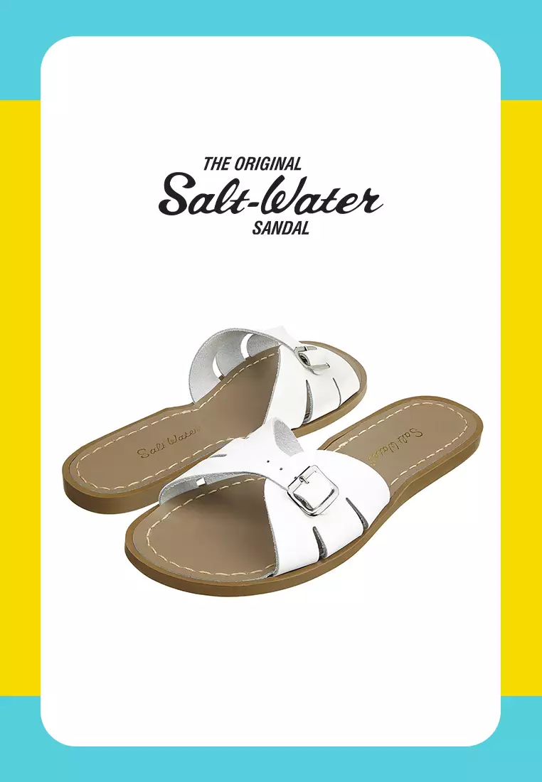 Discount on Salt-Water  shoes - SKU: Salt-Water Slide White 231