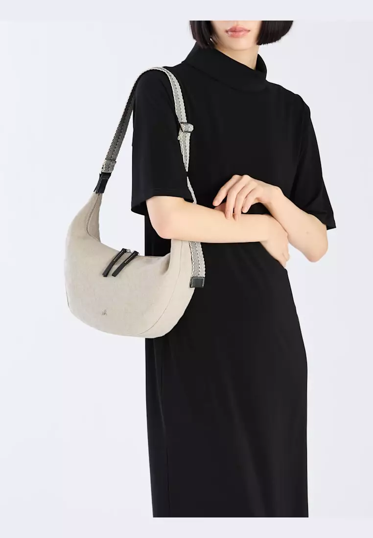 Linen Shoulder Bag