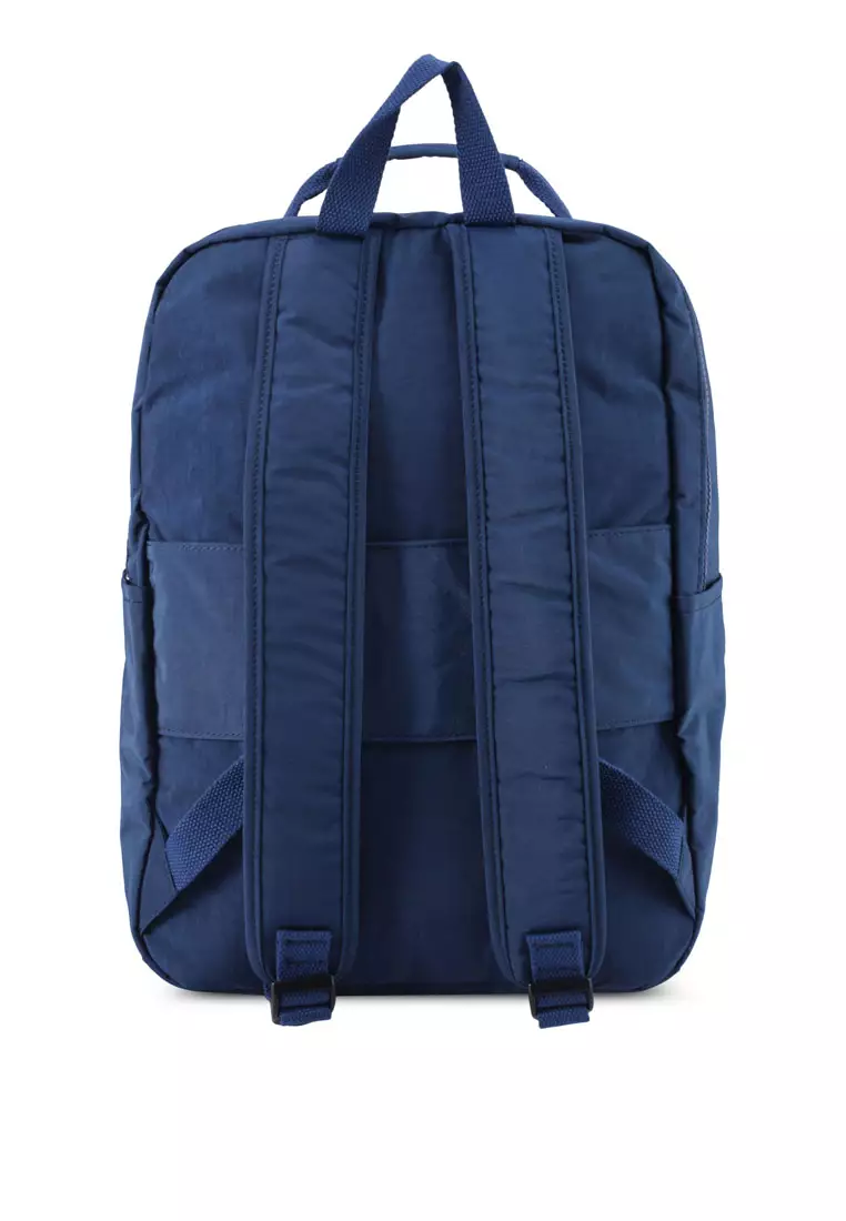 Crinkled Nylon Backpack