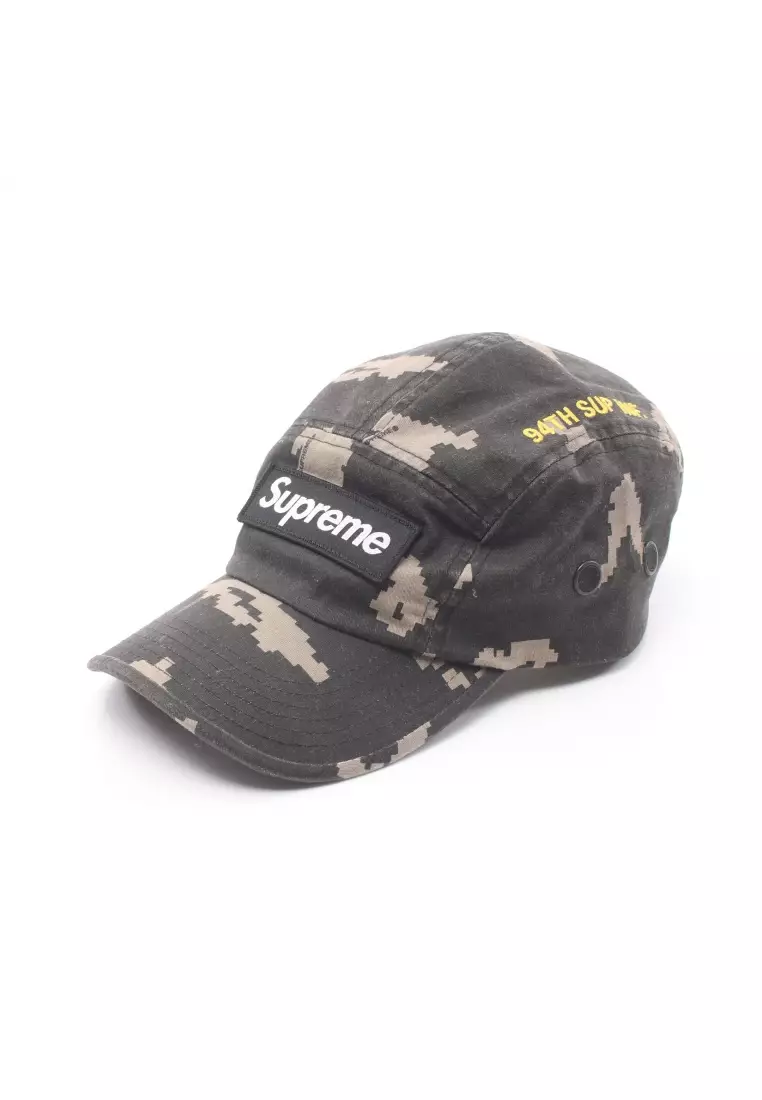 Supreme Pre loved Supreme Military Camp Cap cap cotton Dark gray