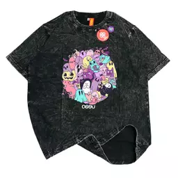 Black Wash, Gray, White. Black