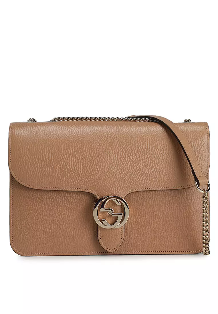 Gucci GG Interlocking Chain Shoulder Bag (nt) 2025 | Buy