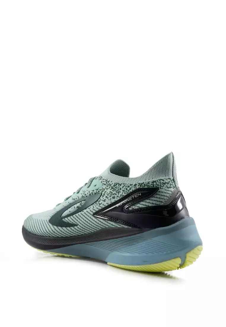 910 Nineten Haze Infiknit 1.0 Sepatu Lari - MINT/HIJAU/ABU