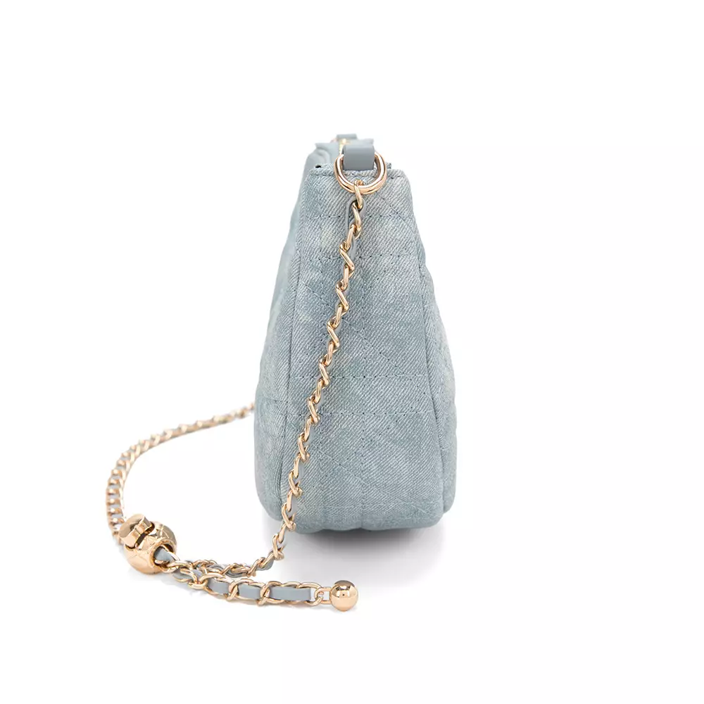 En-ji Ginsa Slingbag Wanita Warna Denim