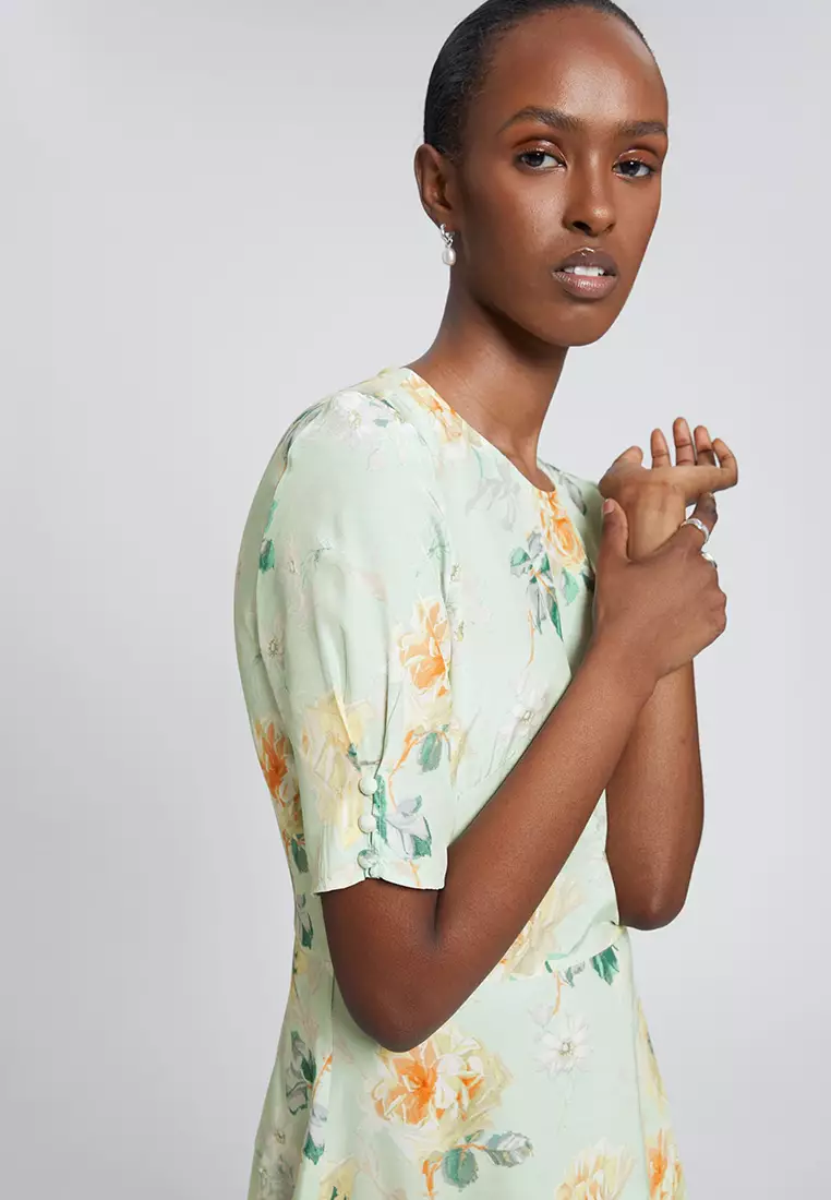 Other stories green dress clearance