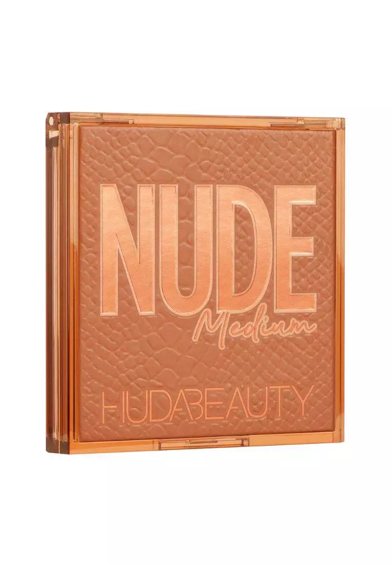 Huda Beauty NUDE Obsessions Eyeshadow Palette - Medium (Exp : 10/2027)
