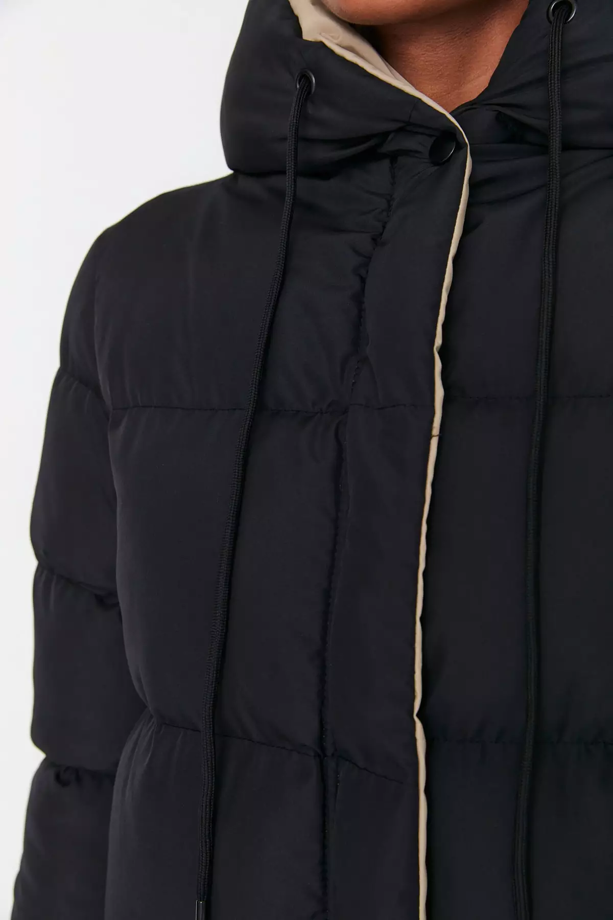 Reversible Long Puffer Coat