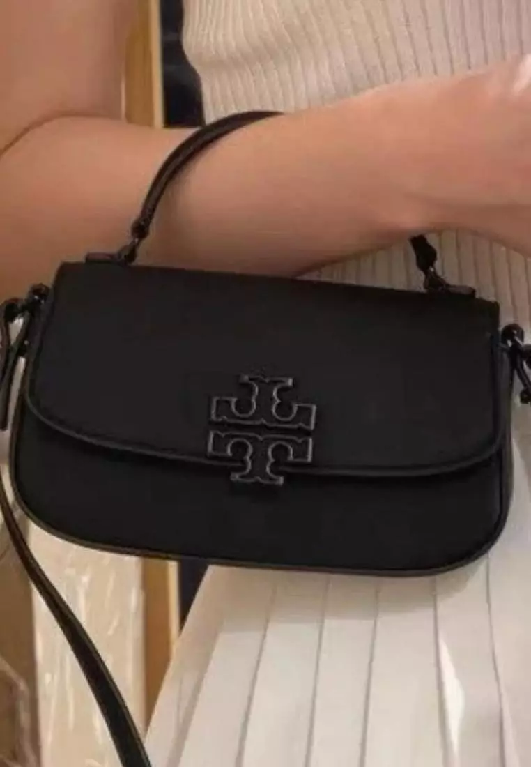 Tory Burch Britten Mate Mini Top Handle Black