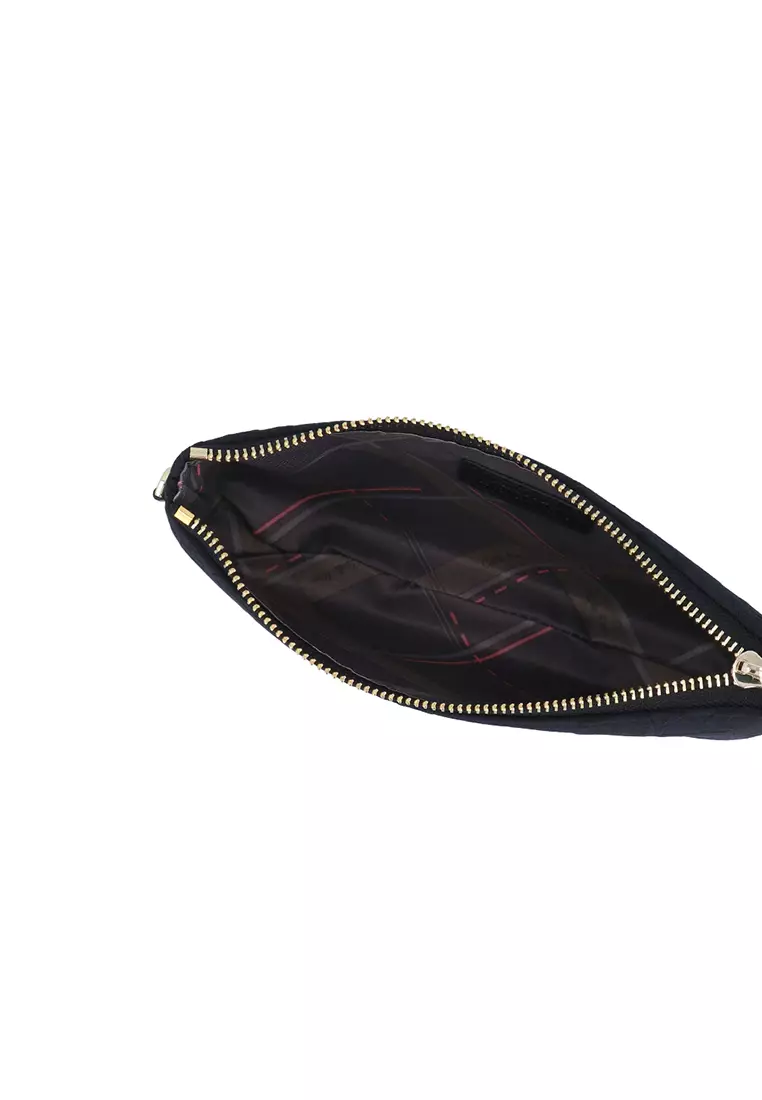 CR Monogram Continental Wristlet - Black