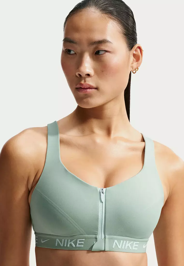 Indy High-Support Women's Padded Front-Zip Sports Bra