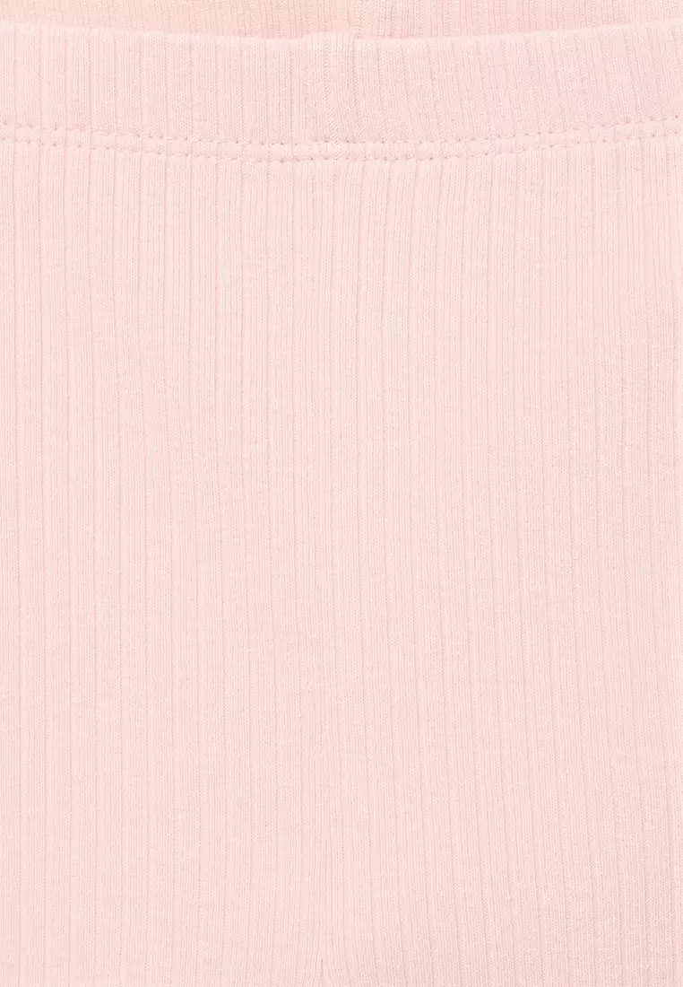 Cotton Ribbed Leggings