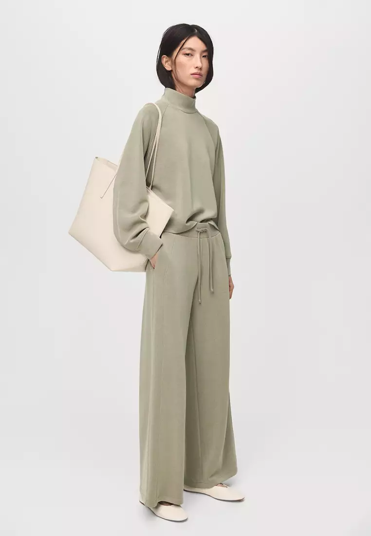 High Collar Sweatshirt