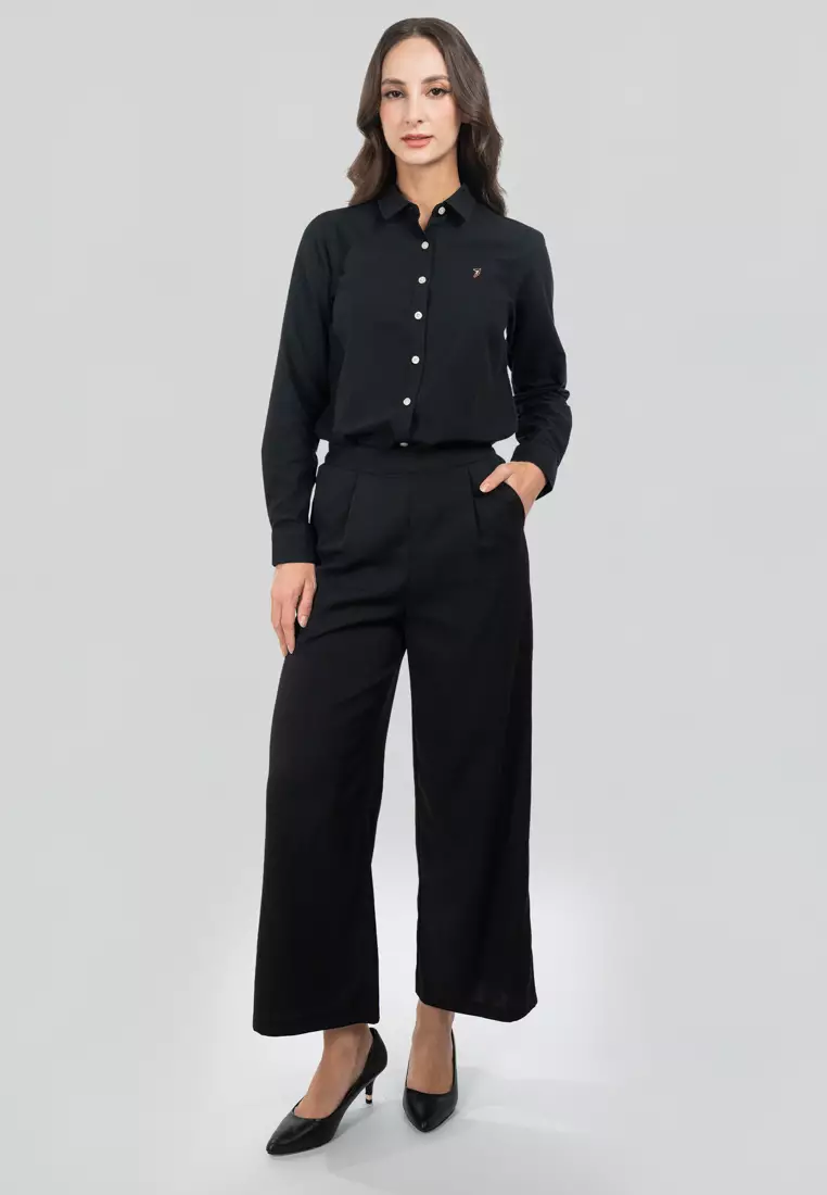 Polo Haus - Women’s Wide Leg Pants WBLP005