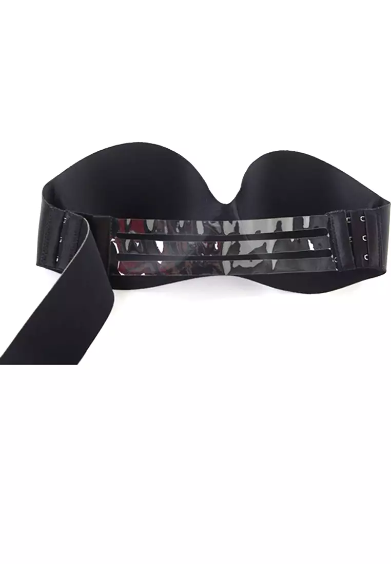 Super Boost Push Up Bra – Multiway Clear Back Straps – Underwire A B C D Cup – Sizes 32-40