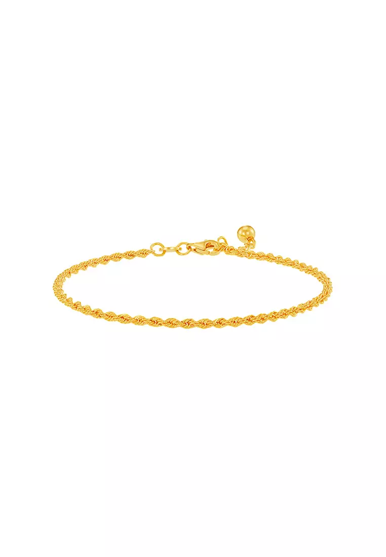 HABIB 999/24K Yellow  Gold Bracelet 9GW00181224