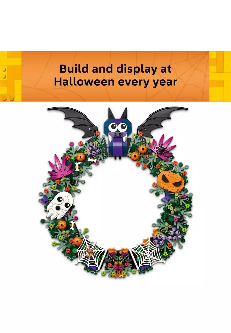 LEL Seasons and Occasions 40825 Halloween Wreath, Age 12+, Building Blocks, 2025 (617pcs)