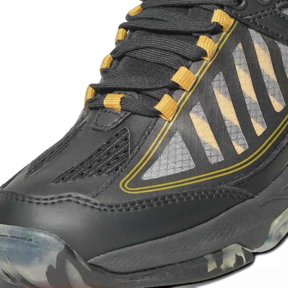 Eagle Sepatu Badminton PNR Prime - HITAM/EMAS