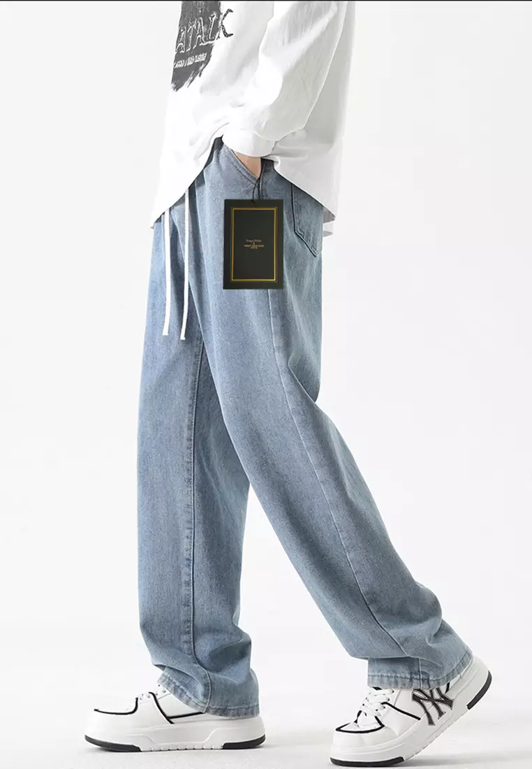 Loose Fit Straight-leg Jeans AC-CK005
