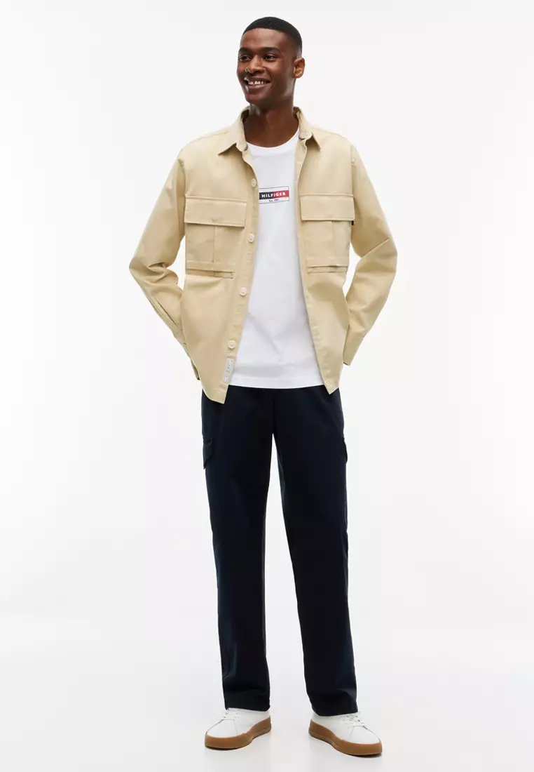 網上選購 Tommy Hilfiger Small Flag T恤 - Tommy Mainline 2026 系列 | ZALORA香港