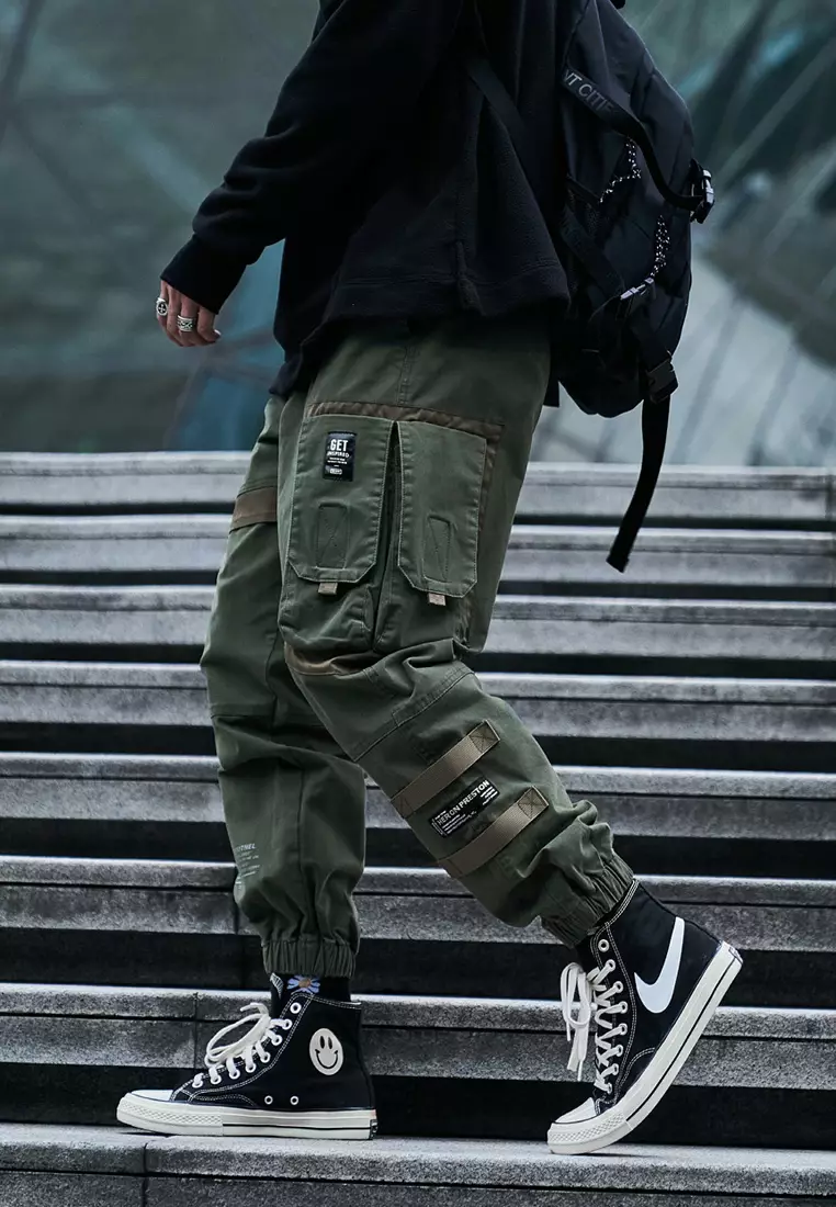 Street Style Casual Cargo Pants TW5135